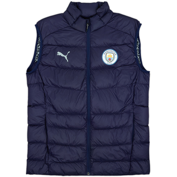 2021-22 Manchester City Puma Casuals Padded Gilet - 9/10 - (M)