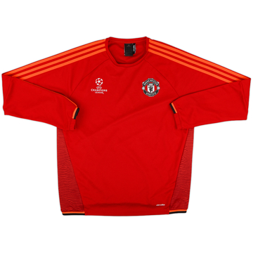 2015-16 Manchester United adidas CL Sweat Top - 8/10 - (L)