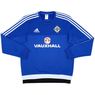2016-17 Northern Ireland adidas Sweat Top - 10/10 - (M)