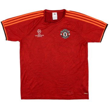 2015-16 Manchester United CL adidas Training Shirt - 10/10 - (M)