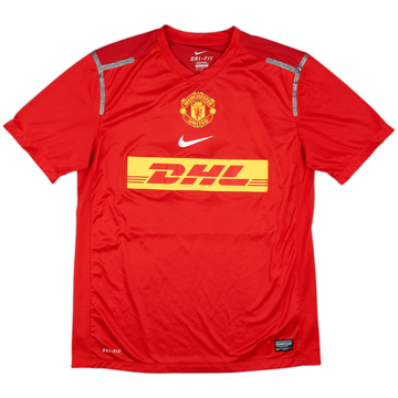 2012-13 Manchester United Authentic Nike Training Shirt - 9/10 - (M)