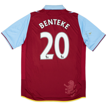 2012-13 Aston Villa Home Shirt Benteke #20 (M)
