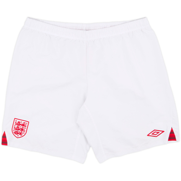 2012-13 England Home Shorts - 6/10 - (XL)