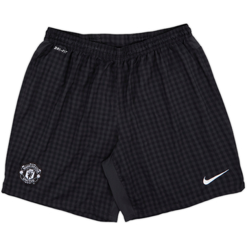 2012-13 Manchester United Away Shorts - 9/10 - (XXL)