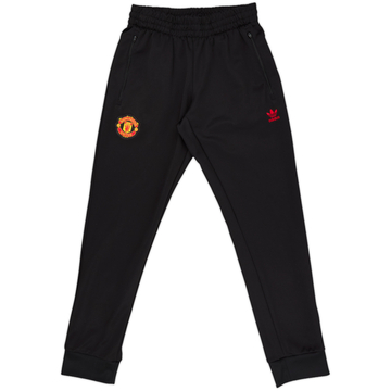 2023-24 Manchester United adidas Originals Track Pants/Bottoms - 10/10 - (M)
