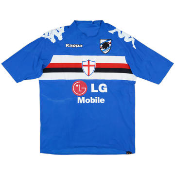 2007-08 Sampdoria Player Issue Home Shirt - 6/10 - (L)