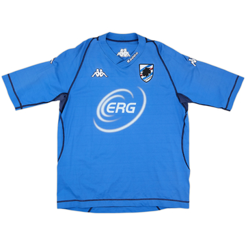 2004-05 Sampdoria Kappa Training Shirt - 5/10 - (XL)