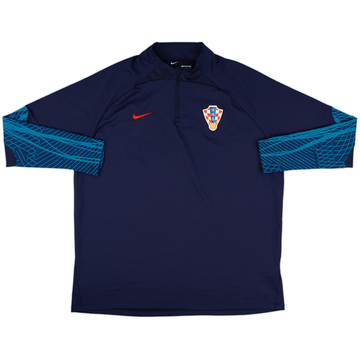 2022-23 Croatia Nike 1/4 Zip Drill Top - 10/10 - (XXL)