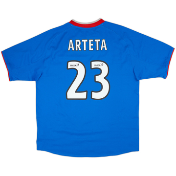 2003-05 Rangers Home Shirt Arteta #23 - 6/10 - (XL)