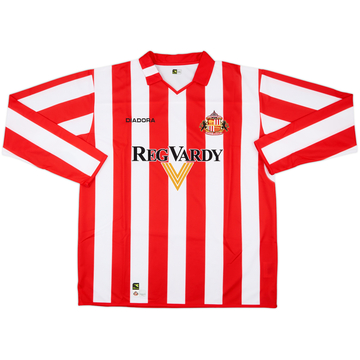 2004-05 Sunderland Home L/S Shirt - 8/10 - (XXL)