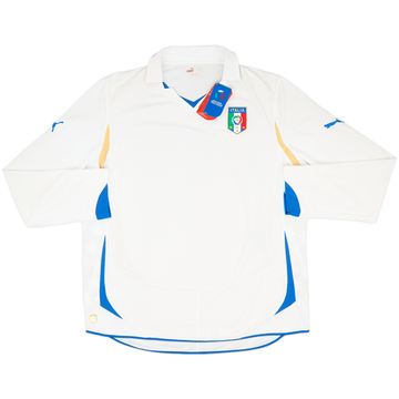 2010-12 Italy Away L/S Shirt (XXL)