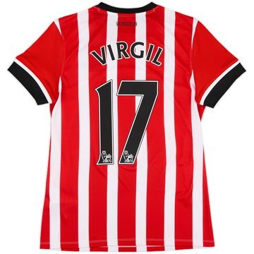 2016-17 Southampton Home Shirt Virgil #17 (Women's S)