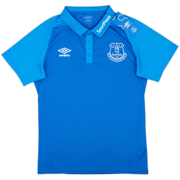 2017-18 Everton Umbro Polo Shirt (S)