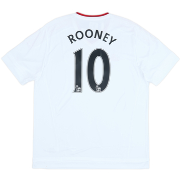 2015-16 Manchester United Away Shirt Rooney #10 (XL)