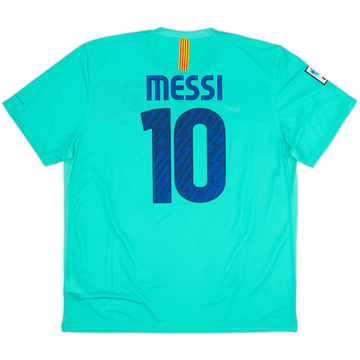 2010-11 Barcelona Away Shirt Messi #10 (XXL)