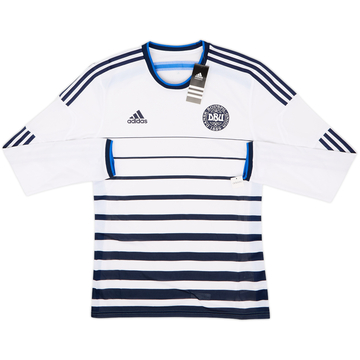 2014-15 Denmark Player Issue Away L/S Shirt (L)