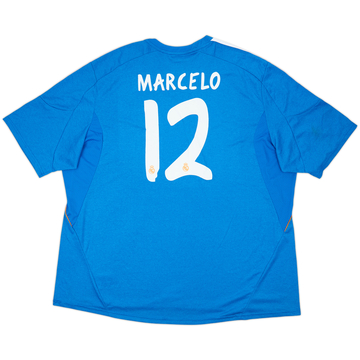 2013-14 Real Madrid Away Shirt Marcelo #12 (3XL)