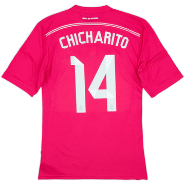 2014-15 Real Madrid Away Shirt Chicharito #14 - 9/10 - (M)
