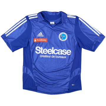 2005-06 Strasbourg Home Shirt - 9/10 - (L.Boys)