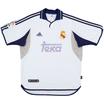 2000-01 Real Madrid Camiseta de local - 5/10 - (M)