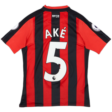 2017-18 Bournemouth Home Shirt Ake #3 - 5/10 - (M.Boys)