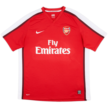 2008-10 Arsenal Home Shirt - 7/10 - (XL)