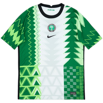 2020-21 Nigeria Home Shirt - 7/10 - (XL.Boys)