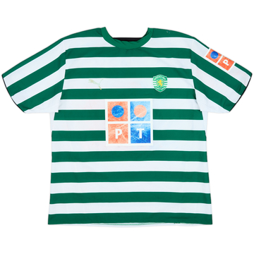 2006-07 Sporting CP Home Shirt - 4/10 - (XL)