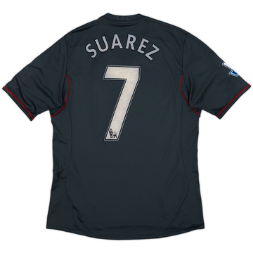 2011-12 Liverpool Away Shirt Suarez #7 - 6/10 - (M)