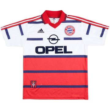 1998-00 Bayern Múnich Camiseta de visitante - 4/10 - (XL.Boys)