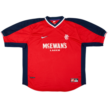1998-99 Rangers Away Shirt - 8/10 - (XL)