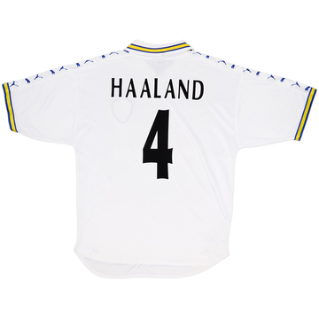 Camiseta de local del Leeds United 1998-00 Haaland #4 - 6/10 - (L)