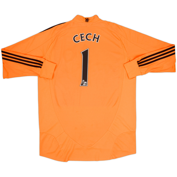Camiseta de portero del Chelsea 2008-09 Cech #1 - 6/10 - (XL)