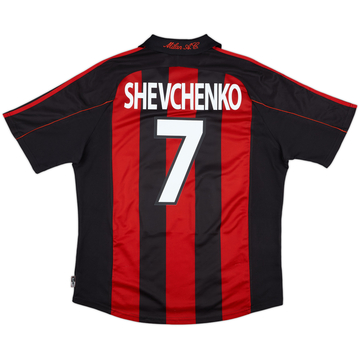 2000-02 AC Milan Home Shirt - 6/10 - (XXL)