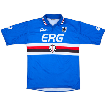 2003-04 Sampdoria Home Shirt - 8/10 - (L)