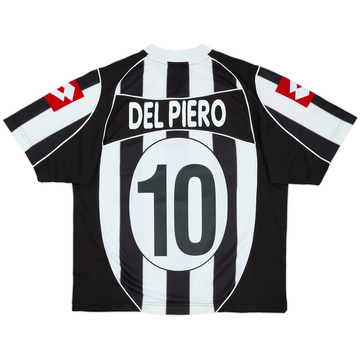 2002-03 Juventus Camiseta Local Del Piero #10 - 9/10 - (L)