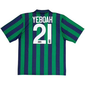 1995-96 Leeds United Third Shirt Yeboah #21 - 8/10 - (XL)