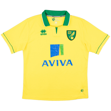 2012-13 Norwich Home Shirt - 6/10 - (S)