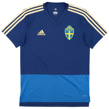2017-18 Sweden adidas Training Shirt - 10/10 - (S)
