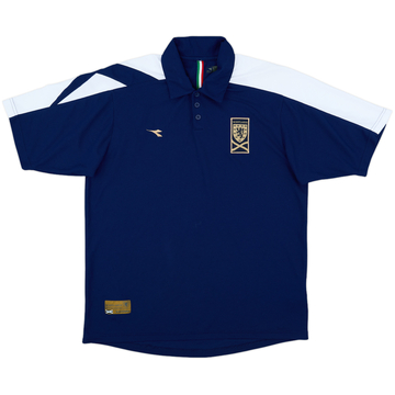 2007-08 Scotland Diadora Polo Shirt - 9/10 - (M)