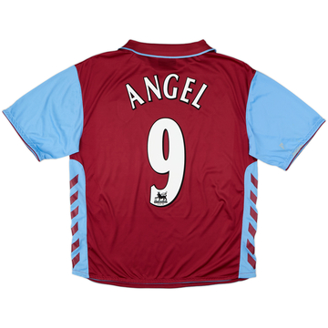 2006-07 Aston Villa Home Shirt Angel #9 - 8/10 - (M)