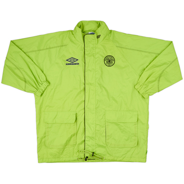 1998-99 Celtic Umbro Hooded Rain Jacket - 8/10 - (XL)