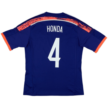 2013-15 Japan Home Shirt Honda #4 - 10/10 - (M)