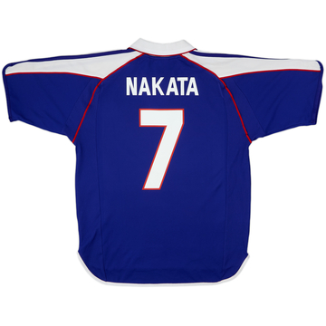 2000-01 Japan Home Shirt Nakata #7 - 8/10 - (L)