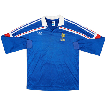 1985-90 France Home L/S Shirt - 5/10 - (L)