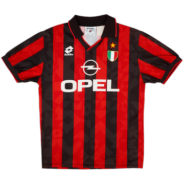 1994-95 AC Milan Home Shirt - 8/10 - (M)