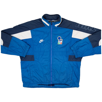 1996-97 Italy Nike Hooded Rain Jacket - 5/10 - (XXL)