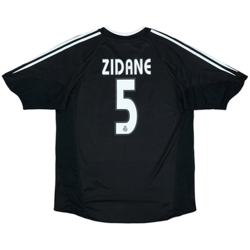 2004-05 Real Madrid Away Shirt Zidane #5 - 7/10 - (L)