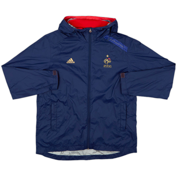 2010-11 France adidas Hooded Rain Jacket - 8/10 - (M)