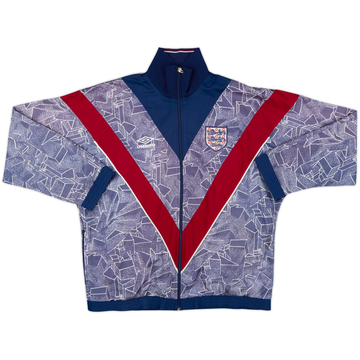 1994-96 England Umbro Track Jacket - 8/10 - (L)